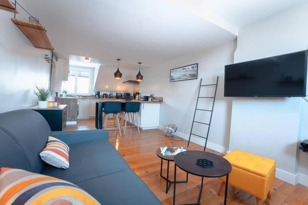 Ferienwohnung Coup De Coeur Assure Pour Ce T2 Renove Hyper Centre Biarritz Exterior foto
