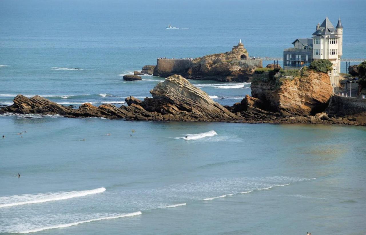 Ferienwohnung Coup De Coeur Assure Pour Ce T2 Renove Hyper Centre Biarritz Exterior foto